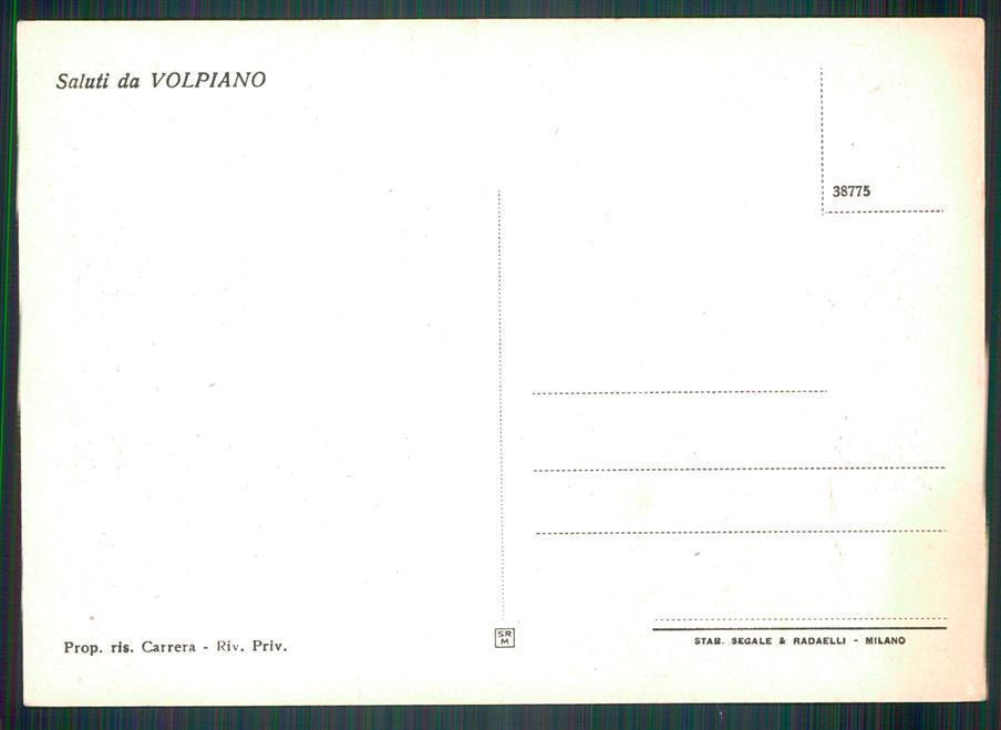 Torino Volpiano Chiesa Parrocchiale Piazza Vittorio Emanuele FG cartolina MZ2951 – retro