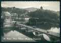 Torino città Ponte Vittorio Monte dei Cappuccini Foto FG cartolina MZ2961 – fronte