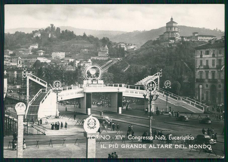 Torino città Congresso Eucaristico Nazionale Foto FG cartolina MZ2964 – fronte