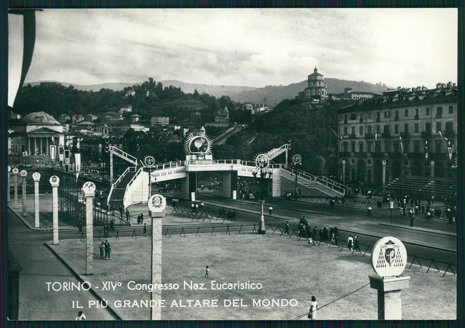 Torino città Congresso Eucaristico Nazionale Foto FG cartolina MZ2965 – fronte
