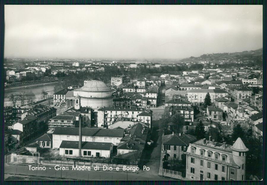 Torino città Gran Madre di Dio Borgo Po Foto FG cartolina MZ2982 – fronte