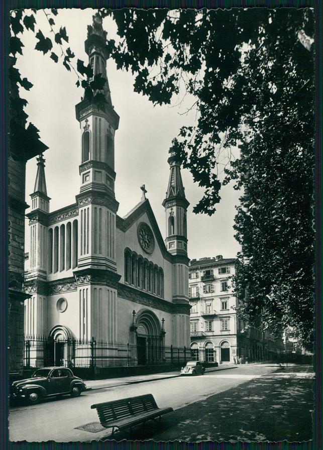 Torino città Chiesa Evangelica Valdese Foto FG cartolina MZ3024 – fronte