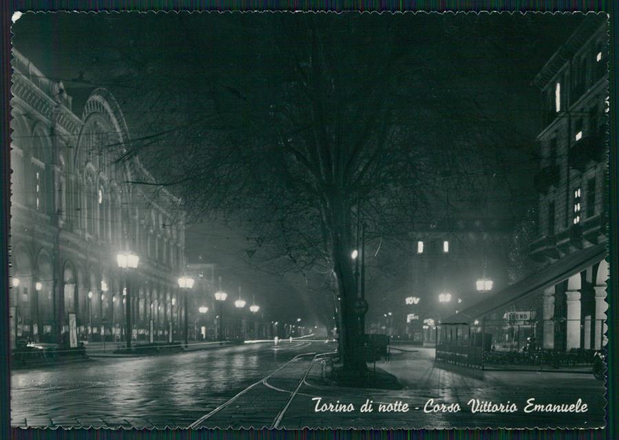 Torino città Corso Vittorio Emanuele Foto FG cartolina MZ3067 – fronte