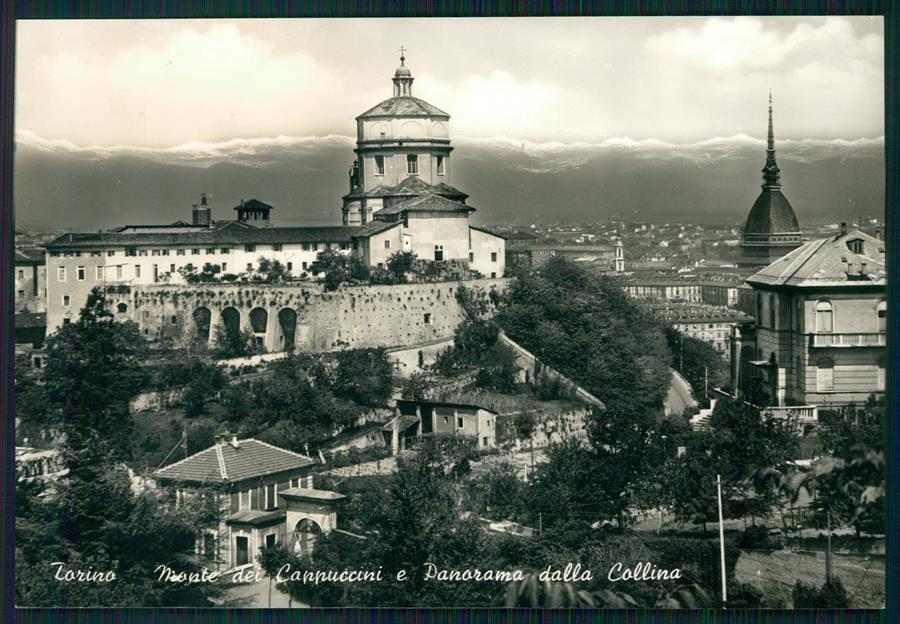 Torino città Monte dei Cappuccini Foto FG cartolina MZ3094 – fronte