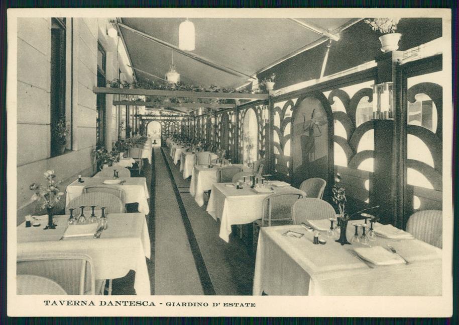 Torino città Via Nizza Taverna Dantesca FG cartolina MZ3124 – fronte