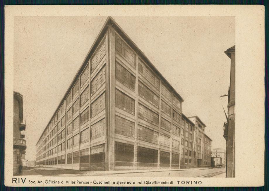 Torino città Officine Villar Perosa FG cartolina MZ3127 – fronte