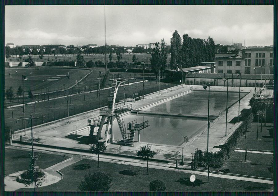 Torino città Piscine Stadio Civico Foto FG cartolina MZ3133 – fronte