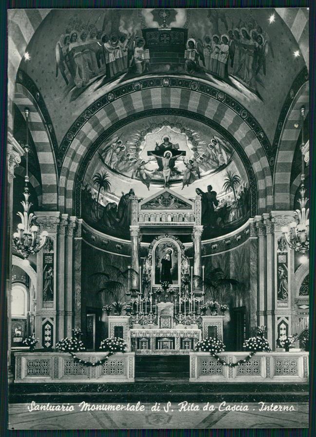 Torino città Interno Santuario Santa Rita Foto FG cartolina MZ3143 – fronte