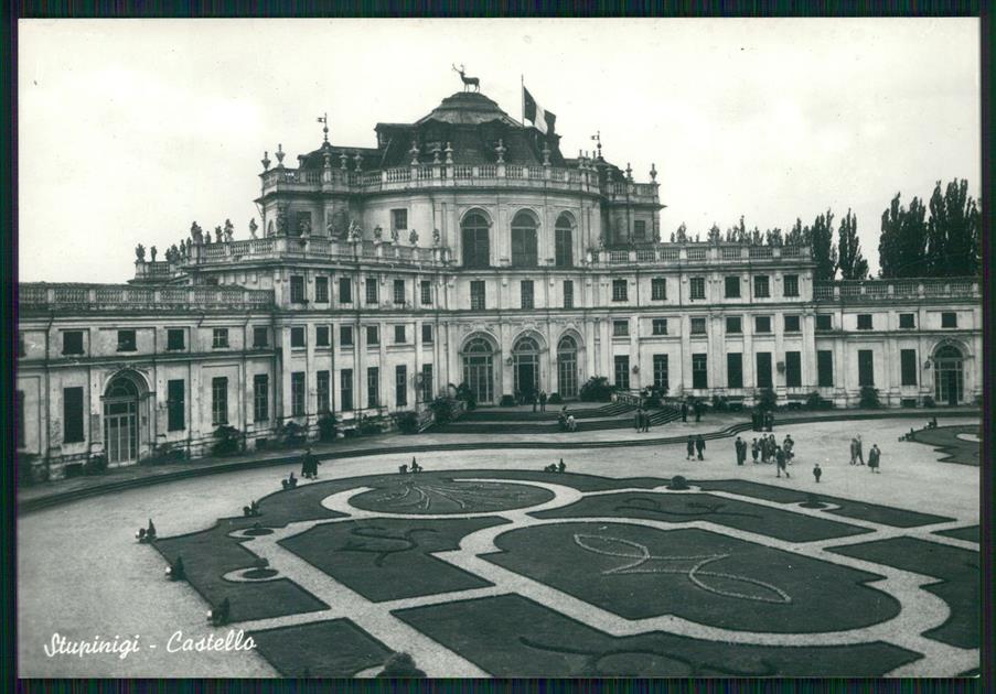 Torino Nichelino Stupinigi Castello di Foto FG cartolina MZ3163 – fronte