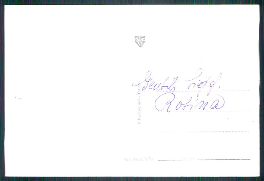 Torino città Ippodromo Cavallo Foto FG cartolina MZ3165 – retro