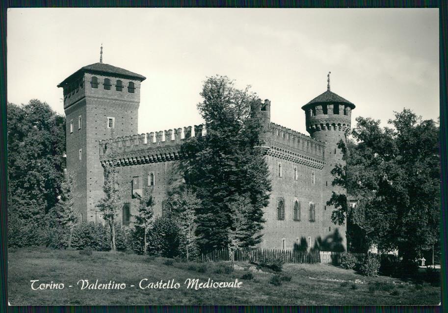 Torino città Castello Medioevale Valentino Foto FG cartolina MZ3190 – fronte
