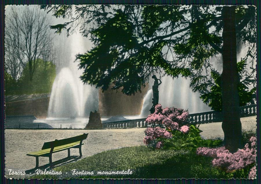 Torino città Valentino Fontana Foto FG cartolina MZ3200 – fronte