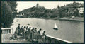 Torino città Il Po Monte Cappuccini Barca Mini Foto FG cartolina MZ3217 – fronte