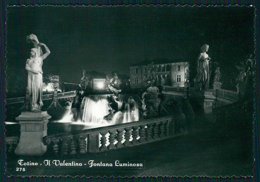 Torino città Valentino Fontana Lumnosa Foto FG cartolina MZ3218 – fronte