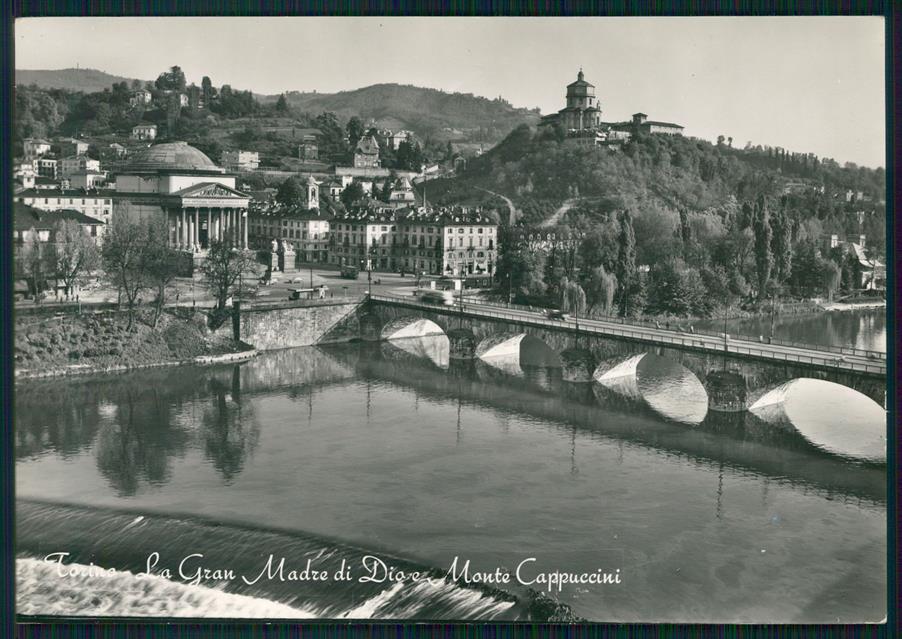 Torino città la Grande Madre di Dio Monte Cappuccini Foto FG cartolina MZ3224 – fronte