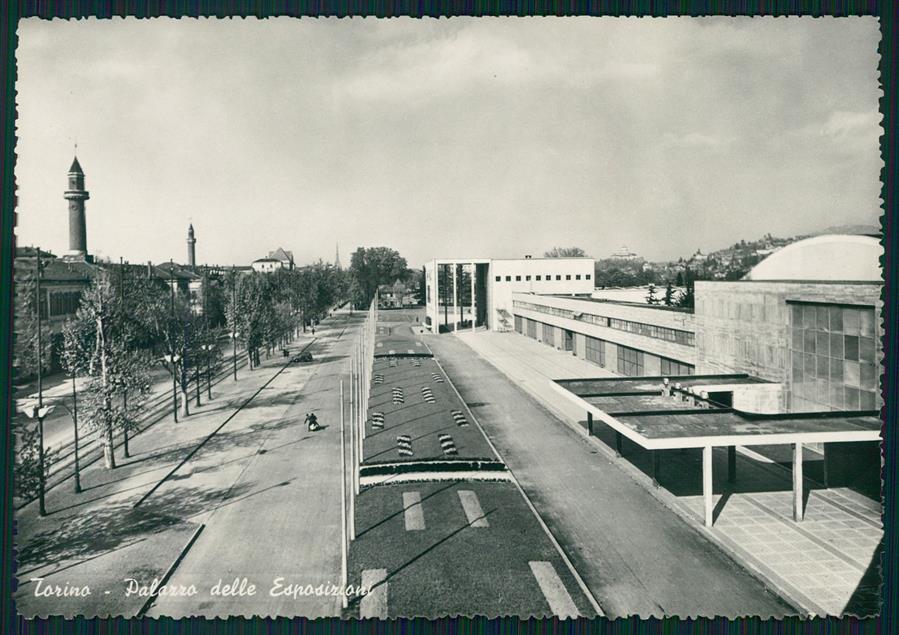 Torino città Palazzo Esposizioni Foto FG cartolina MZ3236 – fronte