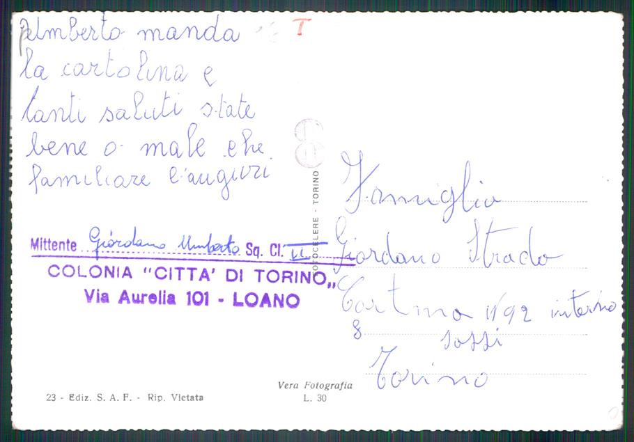 Torino città Palazzo Esposizioni Auto Foto FG cartolina MZ3239 – retro