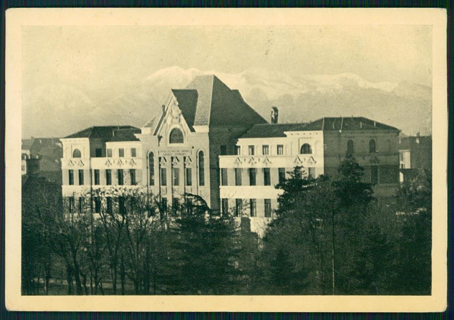 Torino città Istituto Galileo Ferraris PIEGA FG cartolina MZ3255 – fronte