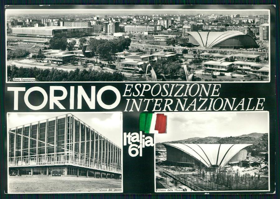 Torino città Esposizine Internazionale Italia 61 Foto FG cartolina MZ3264 – fronte