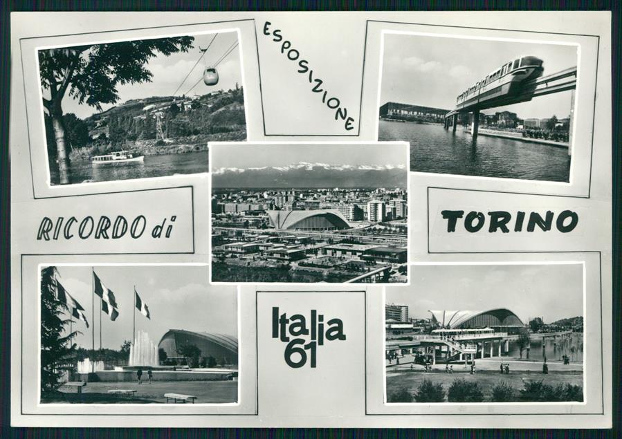 Torino città Esposizine Italia 61 Foto FG cartolina MZ3268 – fronte