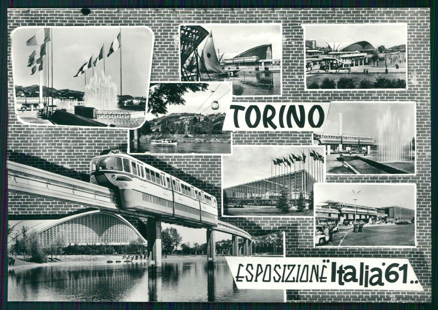 Torino città Esposizine Italia 61 Foto FG cartolina MZ3270 – fronte