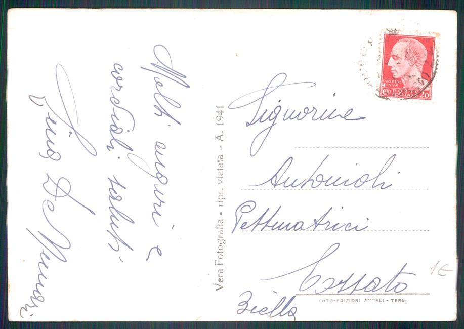 Torino città Castello Medioevale Po Foto FG cartolina MZ3306 – retro