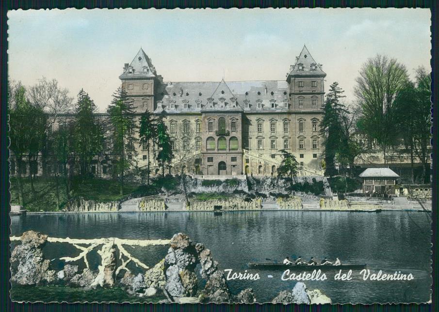 Torino città Castello del Valentino Foto FG cartolina MZ3309 – fronte