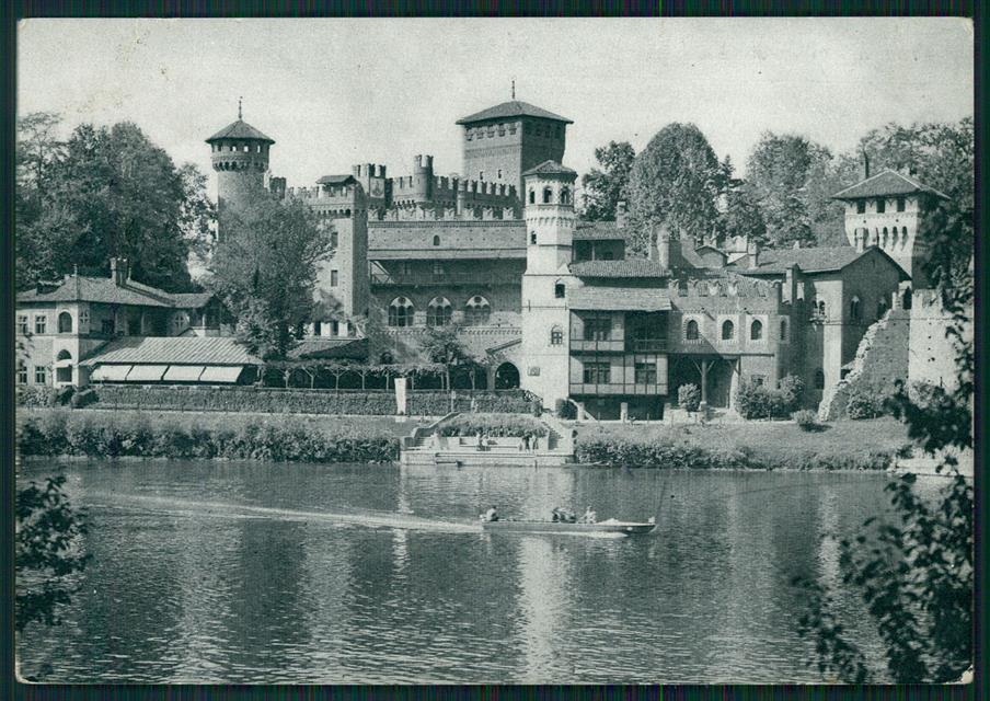 Torino città Castello Medioevale STRAPPINO FG cartolina MZ3314 – fronte