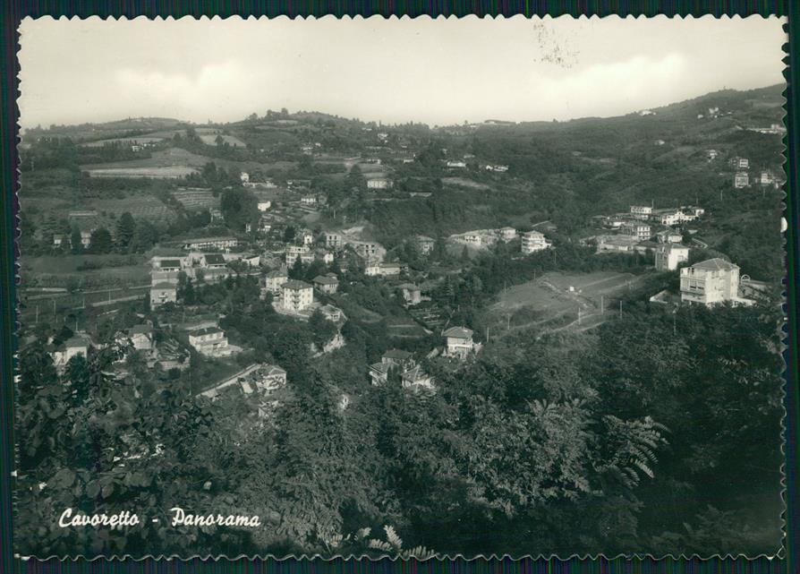 Torino Cavoretto Panorama Foto FG cartolina MZ3329 – fronte