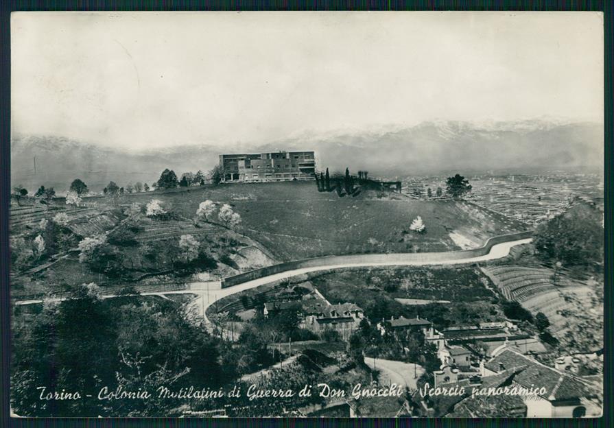 Torino città Colonia Mutilatini Don Gnocchi Foto FG cartolina MZ3337 – fronte