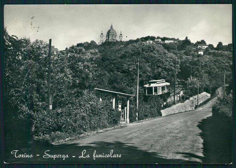 Torino Superga Funcolare di Foto FG cartolina MZ3394 – fronte