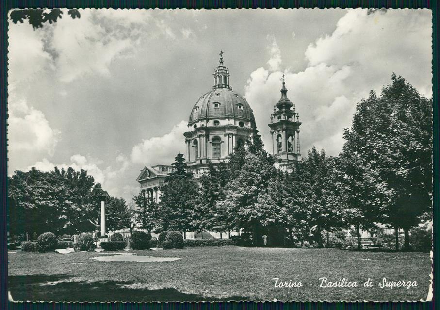 Torino Superga Basilica di ANGOLINO SCOLLATO Foto FG cartolina MZ3401 – fronte