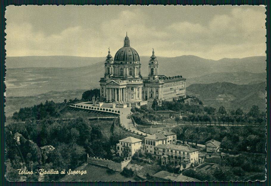Torino Superga Basilica di FG cartolina MZ3409 – fronte
