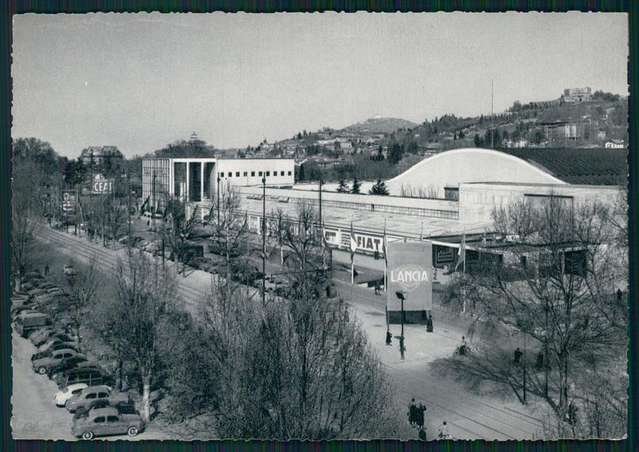 Torino città Palazzo delle Esposizioni Auto Foto FG cartolina MZ3444 – fronte