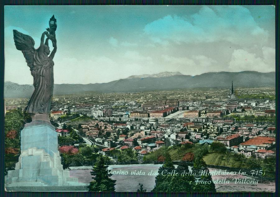 Torino città Colle della Maddalena Foto FG cartolina MZ3453 – fronte