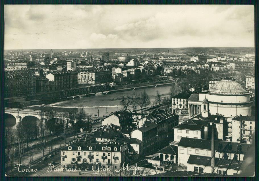 Torino città Gran Madre Foto FG cartolina MZ3459 – fronte