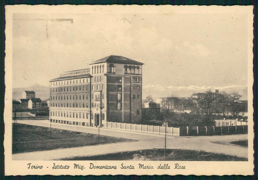 Torino città Istituto Missionarie Domenicane FG cartolina MZ3472 – fronte