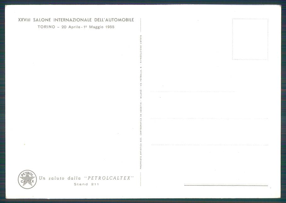 Novara Trecate Ivrea Cervinia Monte Rosa Salone Auto FG cartolina MZ3474 – retro