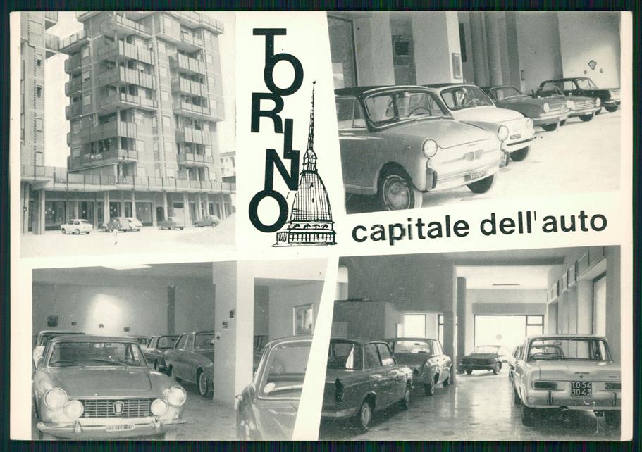 Torino città Autosalone Siracusa Pubblicitaria Foto FG cartolina MZ3476 – fronte