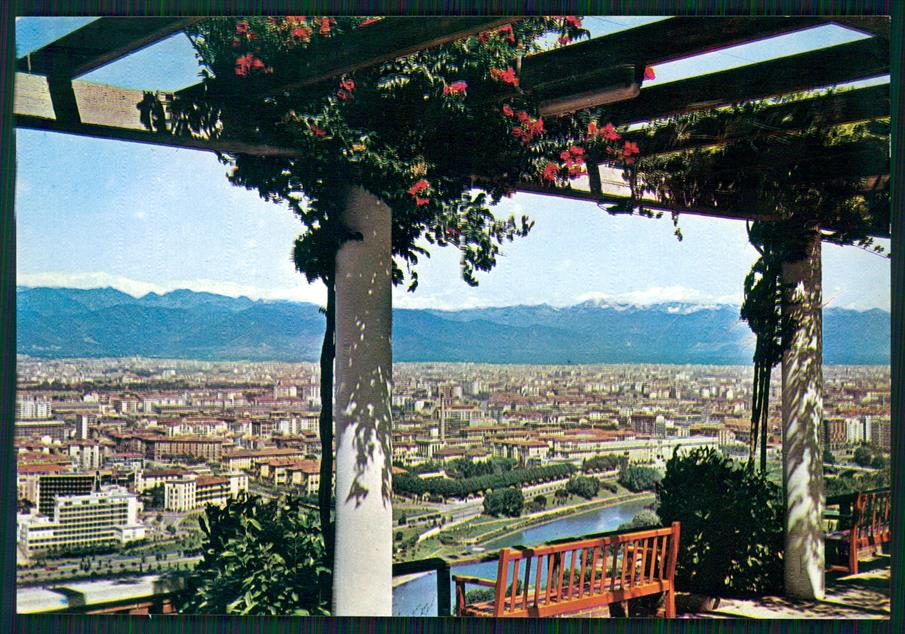 Torino città Panorama Foto FG cartolina MZ3481 – fronte
