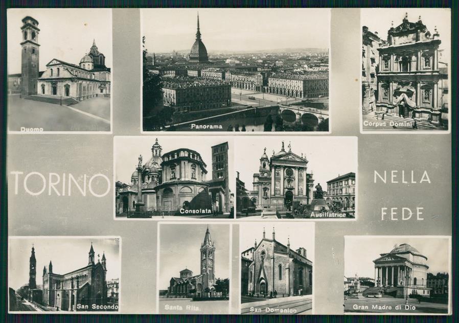Torino città Chiese PIEGHINA Foto FG cartolina MZ3508 – fronte