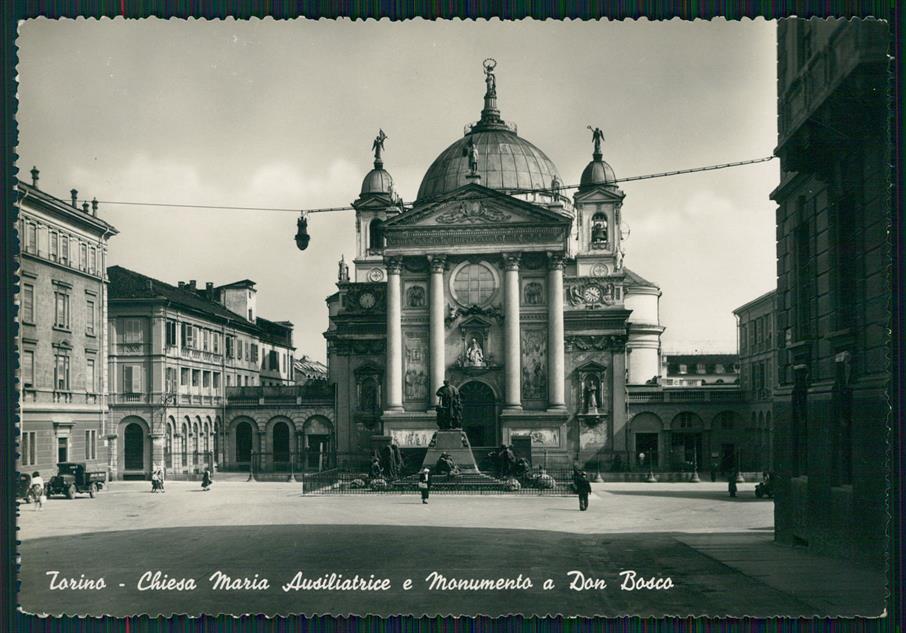 Torino città Chiesa Maria Ausiliatrice Foto FG cartolina MZ3666 – fronte