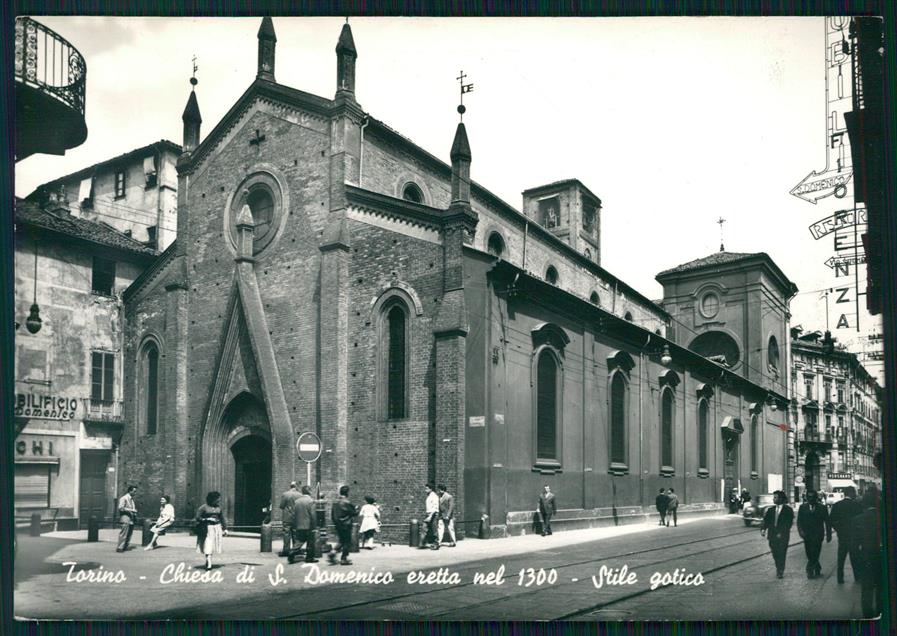 Torino città Chiesa San Domenico Foto FG cartolina MZ3678 – fronte