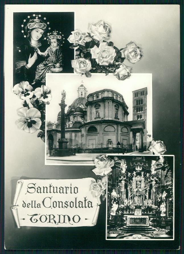 Torino città Santuario della Consolata Foto FG cartolina MZ3682 – fronte