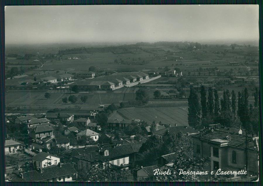 Torino Rivoli Panorama e Casermette Foto FG cartolina MZ3719 – fronte