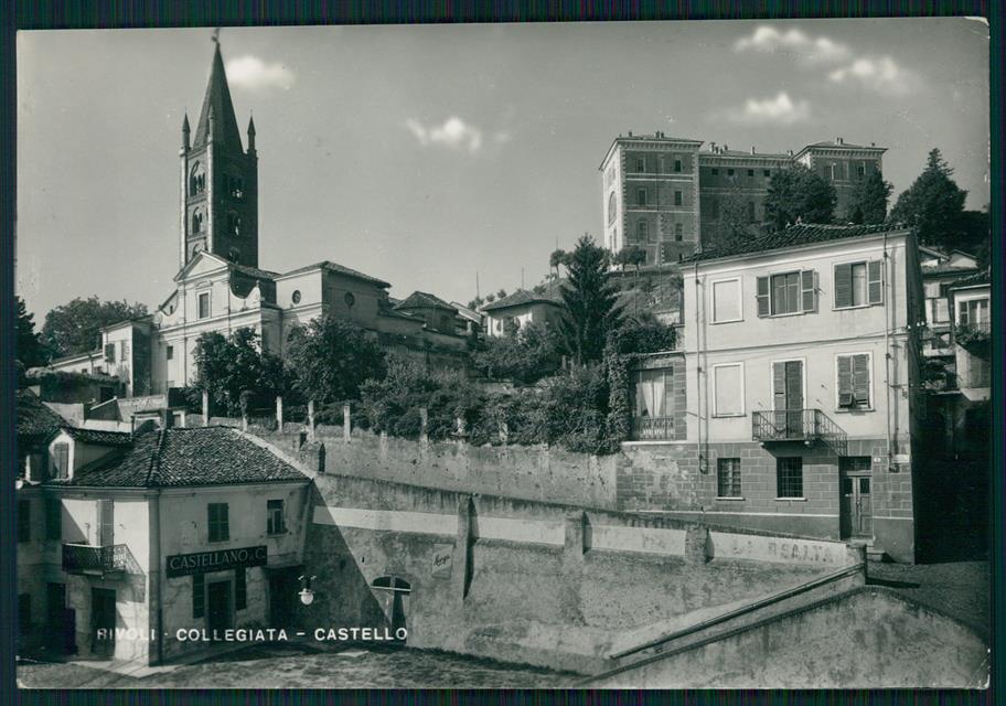 Torino Rivoli Castello Collegiata Foto FG cartolina MZ3728 – fronte