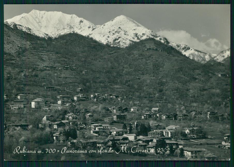 Torino Rubiana Panorama Monte Civrari Foto FG cartolina MZ3770 – fronte