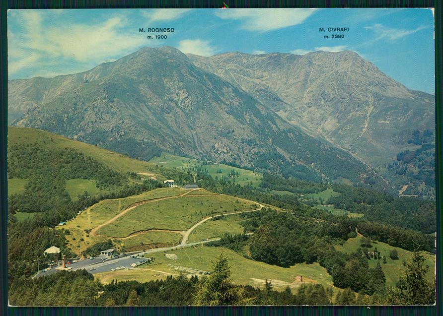 Torino Colle del Lys Monti Rognoso e Civrari Foto FG cartolina MZ3776 – fronte