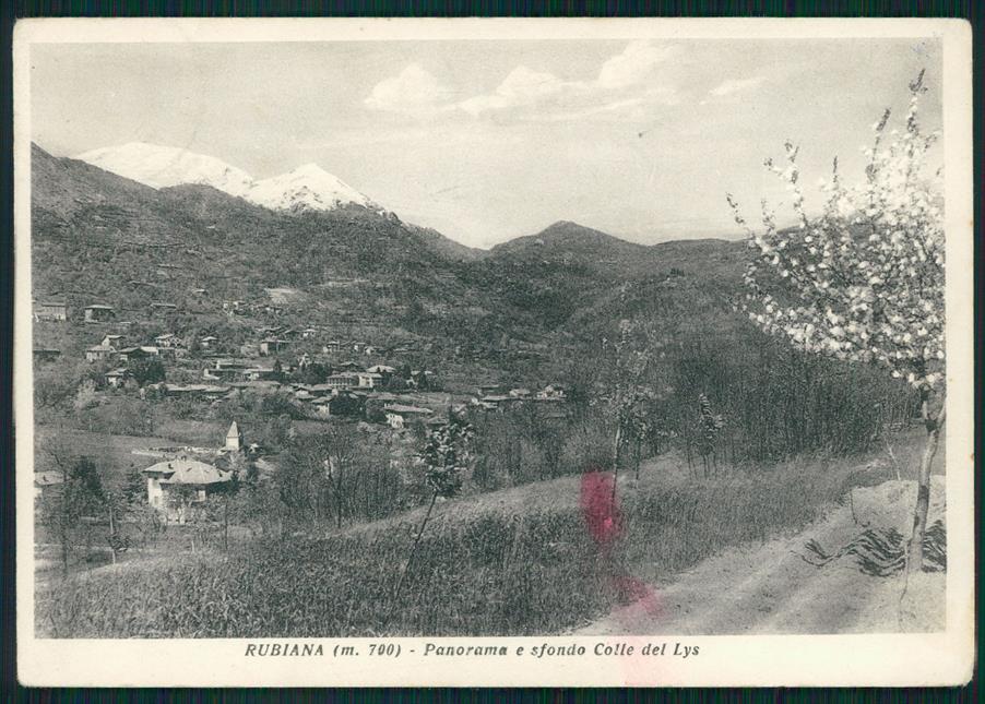 Torino Colle del Lys Panorama MACCHIA FG cartolina MZ3787 – fronte