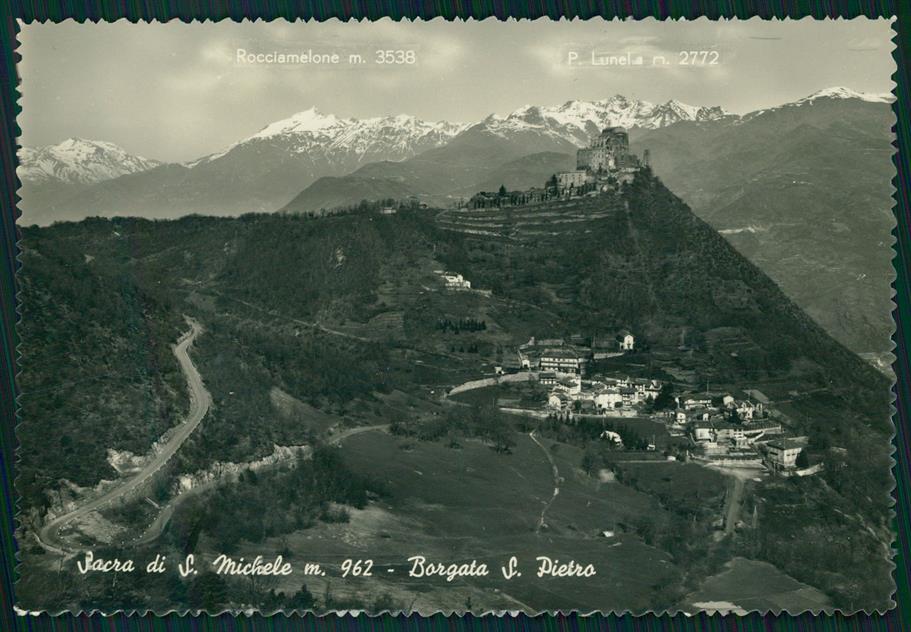 Torino Sacra San Michele Borgata San Pietro Foto FG cartolina MZ3789 – fronte